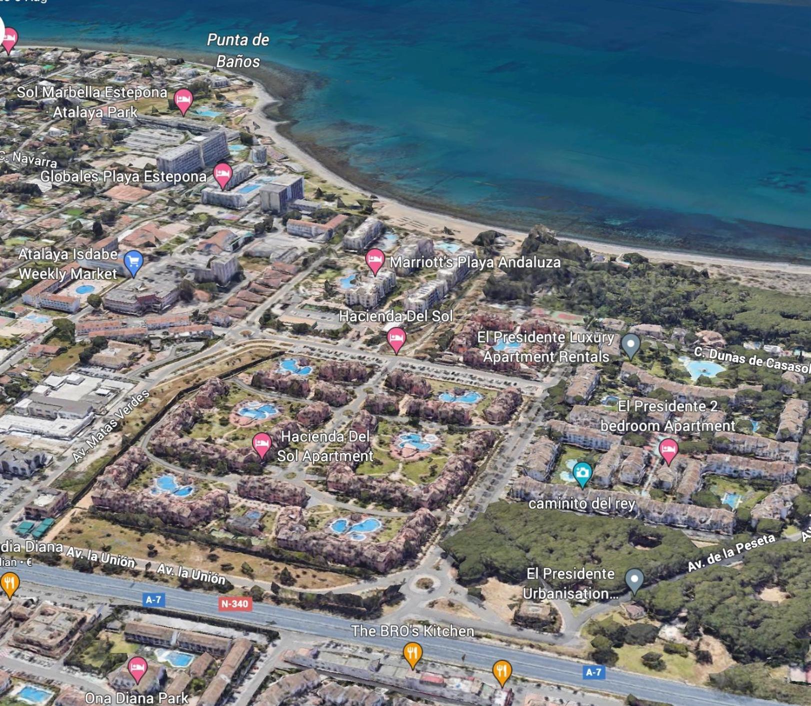 Hacienda Del Sol Beachside And Golf Apt Marbella Puerto Banus Estepona Eksteriør bilde